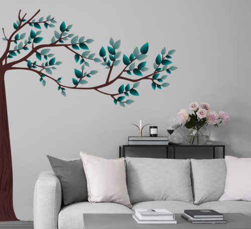 sticker arbre pour salon et chambre