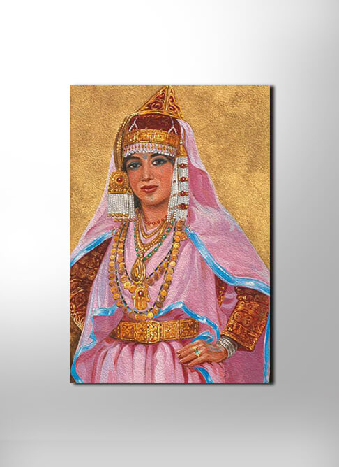 portrait femme indienne