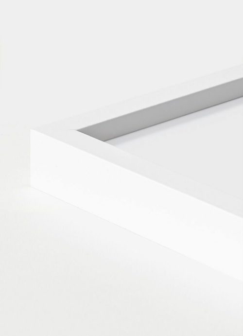 Cadre plat bois chêne blanc