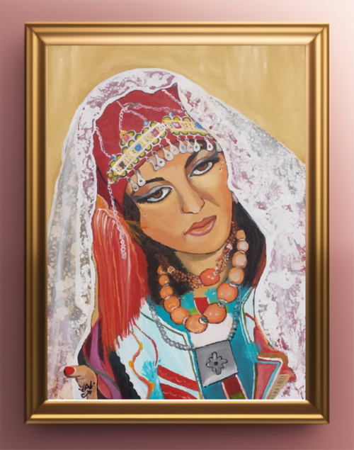 FEMME BERBERE ARABE MAROCAINE